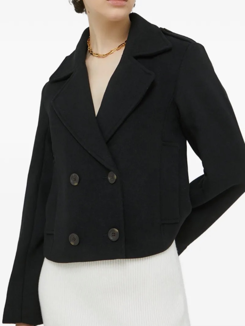 Abercrombie Cropped Pea Coat